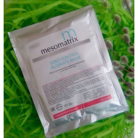 Mesomatrix Альгинатная маска себорегулирующая SEBO CONTROL 30 гр.