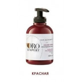 Oroexpert Тонирующая маска COLOUR STAR с кондиционирующим эффектом с золотом и гиалуроновой кислотой, красная, 300 мл