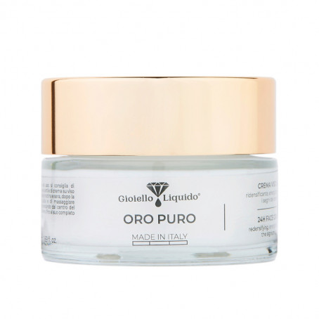 Gioiello Liquido  Крем для лица "Чистое золото" Pure Gold, 50 мл