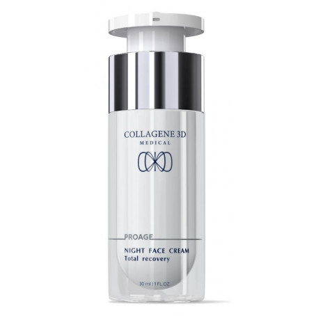 Collagene 3D Medical Крем для лица ночной восстанавливающий PROAGE, 30 мл
