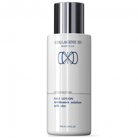 Collagene 3D Medical Лосьон для лица Противовоспалительный c цинком SEBONORM, 100 мл