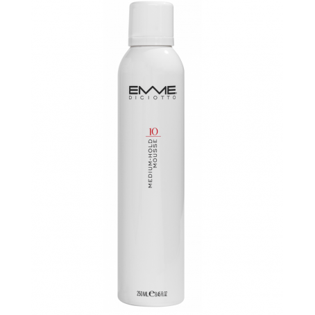 Мусс для волос средней фиксации 10 MEDIUM-HOLD MOUSSE, 250 мл