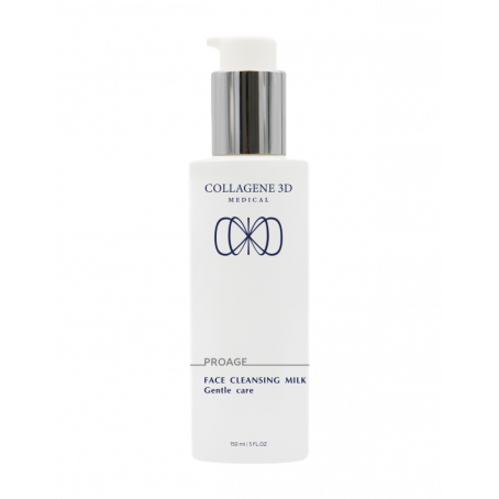 Collagene 3D Medical Молочко очищающее для лица нежное PROAGE, 150 мл