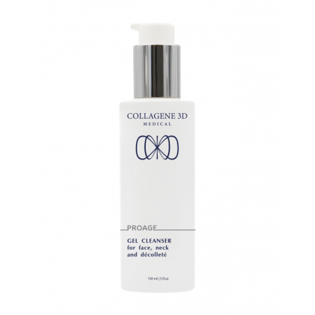 Collagene 3D Medical Гель очищающий для лица и зоны декольте PROAGE, 150 МЛ