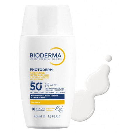Bioderma photoderm xdefense флюид солнцезащитный для всех типов кожи spf50+ 40 мл