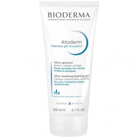 Bioderma Atoderm гель интенсив очищающий для сухой раздраженной и атопичной кожи 200 мл