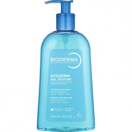 Bioderma Atoderm гель для душа увлажняющий для нормальной сухой и атопичной кожи 500 мл