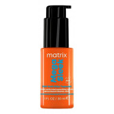 Matrix Total Results Mega Sleek Anti-frizz Topcoat Термоактивируемая разглаживающая сыворотка для волос 30 мл.