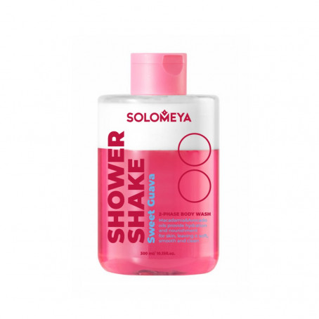 [SOLOMEYA] Гель-шейк для душа СЛАДКАЯ ГУАВА Shower Shake Sweet Guava, 300 мл