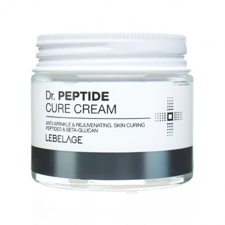 [LEBELAGE] Крем для лица антивозрастной омолаживающий ПЕПТИДЫ Dr. Peptide Cure Cream, 70 мл