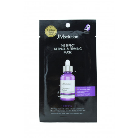 [JMSOLUTION] Маска для лица тканевая РЕТИНОЛ The Effect Retinol & Firming Mask, 24 мл