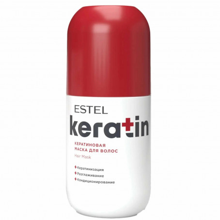 Estel Кератиновая маска KERATIN для восстановления и питания волос изнутри, 300 мл