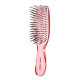 ILMH (I LOVE MY HAIR) Парикмахерская щетка I LOVE MY HAIR "РУСАЛОЧКА" 1803 розовая прозрачная S