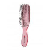 ILMH (I LOVE MY HAIR) Парикмахерская щетка I LOVE MY HAIR "РУСАЛОЧКА" 1801 розовая прозрачная M