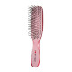 ILMH (I LOVE MY HAIR) Парикмахерская щетка I LOVE MY HAIR "РУСАЛОЧКА" 1801 розовая прозрачная M