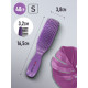 ILMH (I LOVE MY HAIR) Парикмахерская щетка I LOVE MY HAIR "SPIDER CLASSIC" 1503 лаванда глянцевая S