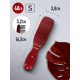 ILMH (I LOVE MY HAIR) Парикмахерская щетка I LOVE MY HAIR "SPIDER CLASSIC" 1503 красная глянцевая S