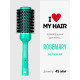 ILMH (I LOVE MY HAIR) Термобрашинг для волос ROSEMARY зеленая, 45 мм