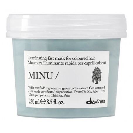 Davines Экспресс-маска для восстановления окрашенных волос Minu Fast Mask 250мл