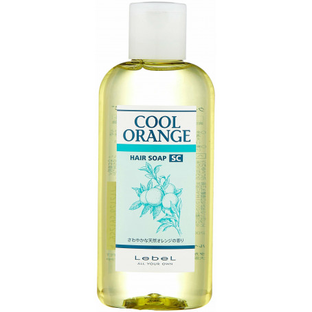 Lebel Шампунь для волос и кожи головы Cool Orange Hair Soap Super Cool, 200 мл