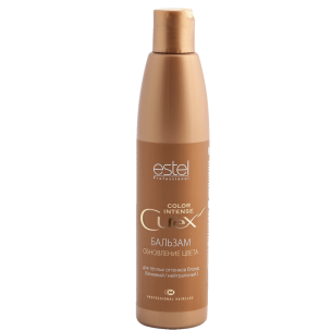 Estel curex color intense бальзам  обновление цвета для бежевых оттенков блонд 250 мл