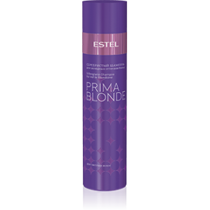 Estel Шампунь оттеночный серебристый для холодных оттенков блонд prima blonde 250 мл