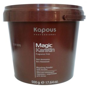 Kapous порошок для осветления волос magic keratin kapous 500 гр